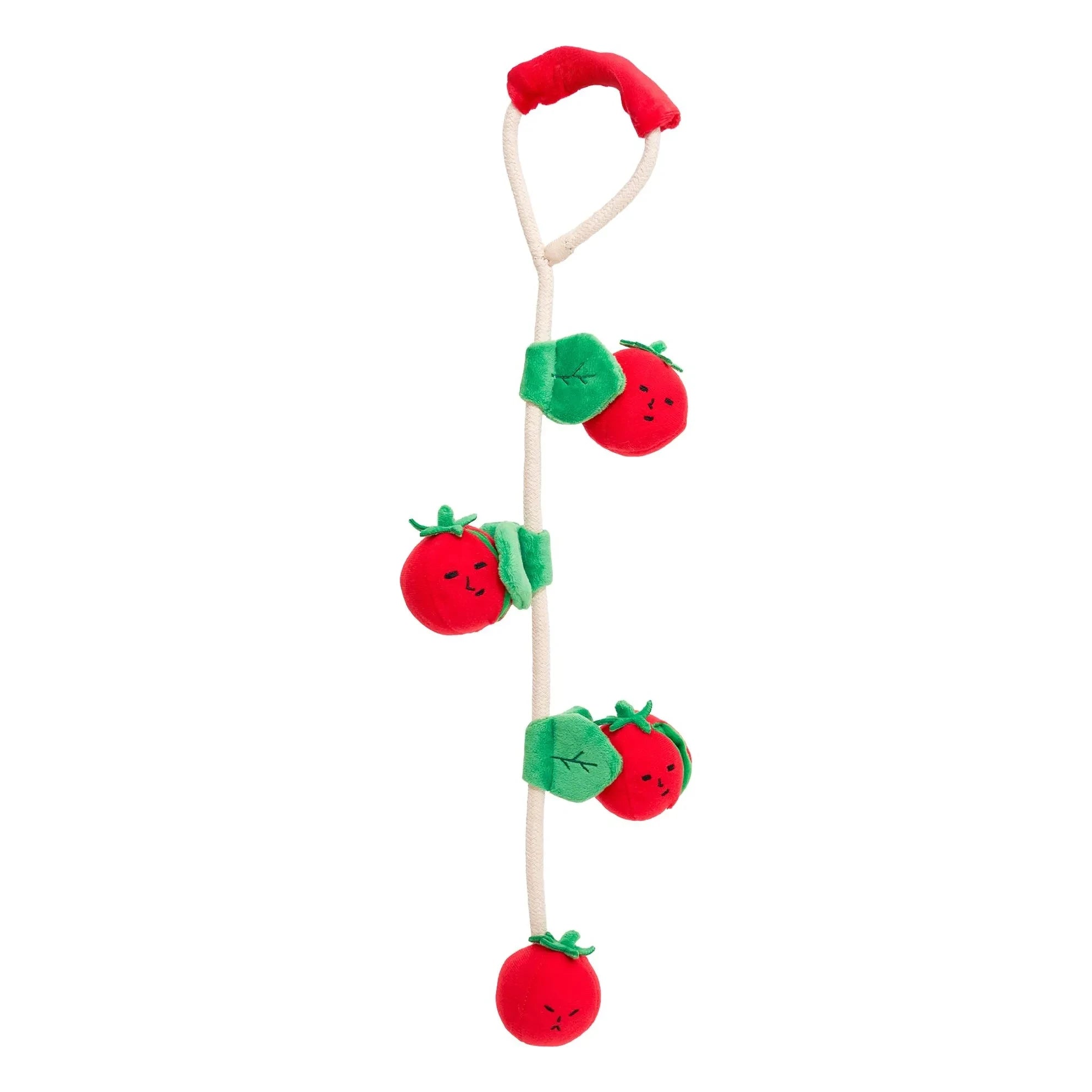 The Furry Folks - Juguete rascador Tomate Cereza | Rojo Tomate