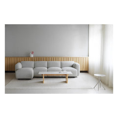 Normann Copenhagen - Mesa de centro Solid | Blanca