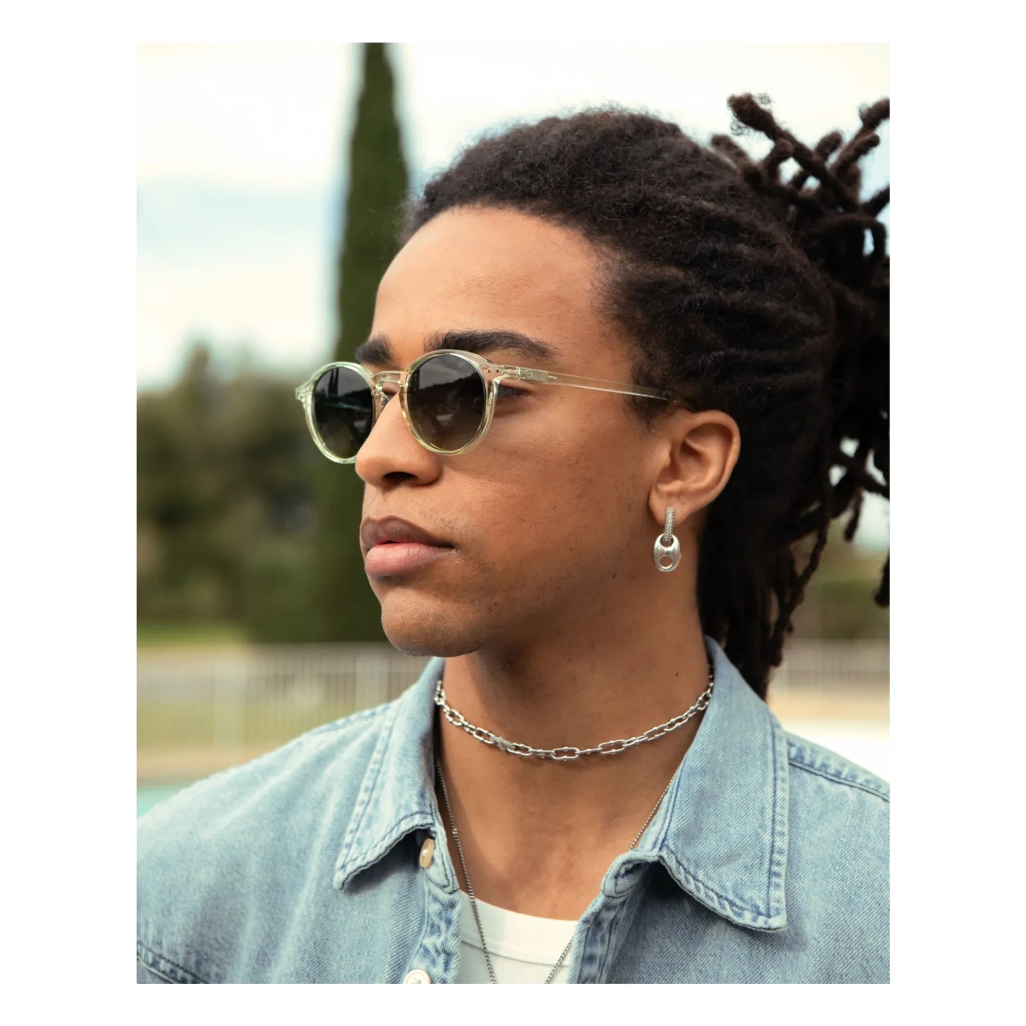 IZIPIZI - Gafas de sol polarizadas #D | Verde claro