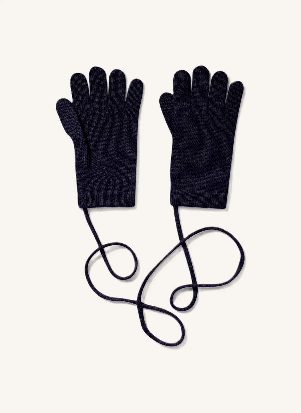Bompard - Guantes de cachemira | Azul marino