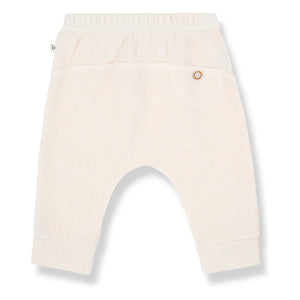1+ en la familia - Pantalones tipo gofre Sunion | Crudo