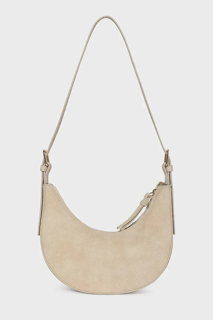 Bolso croissant de antelina Mayoral para niños