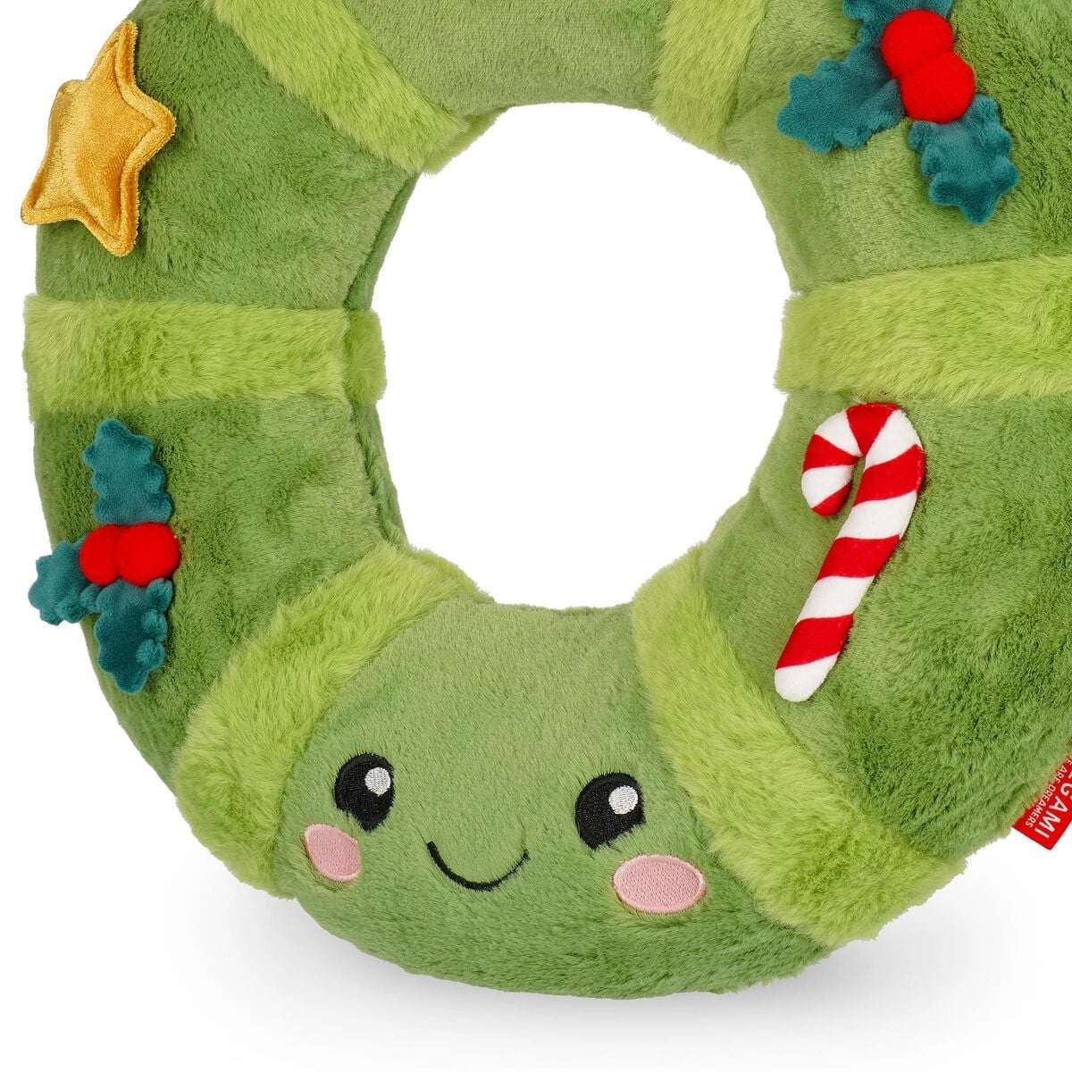 Legami - Corona de Juguete de Peluche - Ho-Ho-Hornaments
