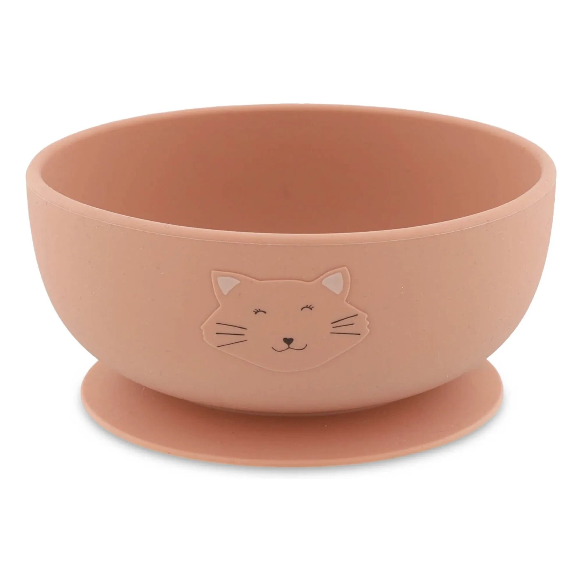 Trixie - Cuenco de silicona con base antideslizante para gatos Sra. Cat | Rosa
