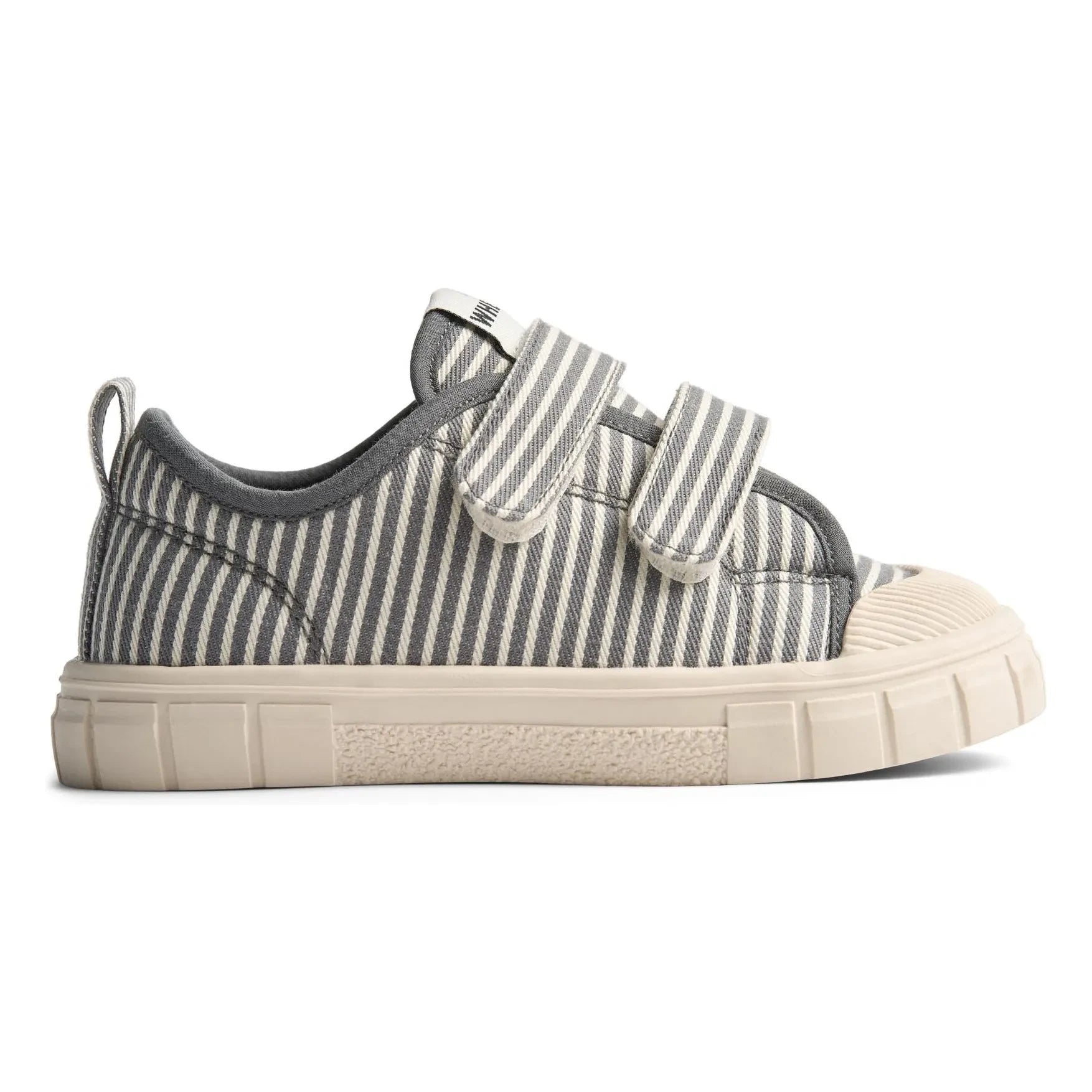 Wheat - Zapatillas deportivas de velcro a rayas Bobbie | Gris