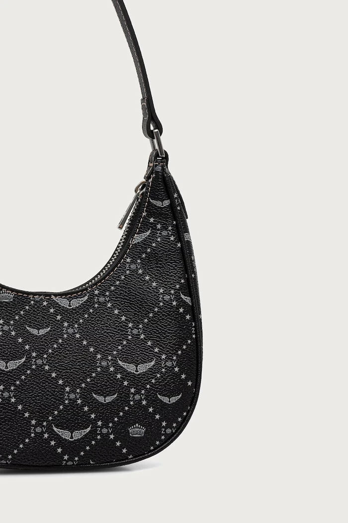 Bolso hobo de cuero sintético para mujer