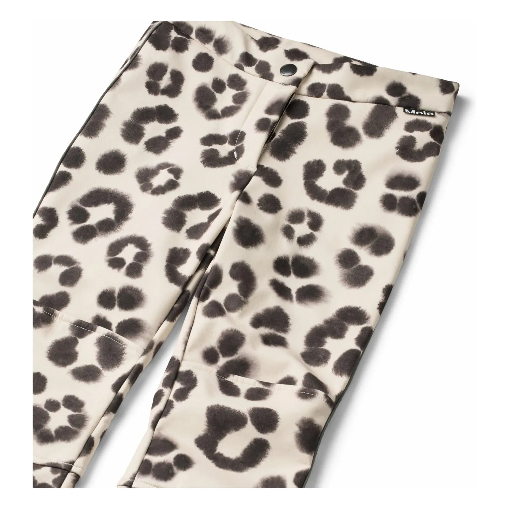Molo - Harlie Leopar Pantalón de esquí | Beige