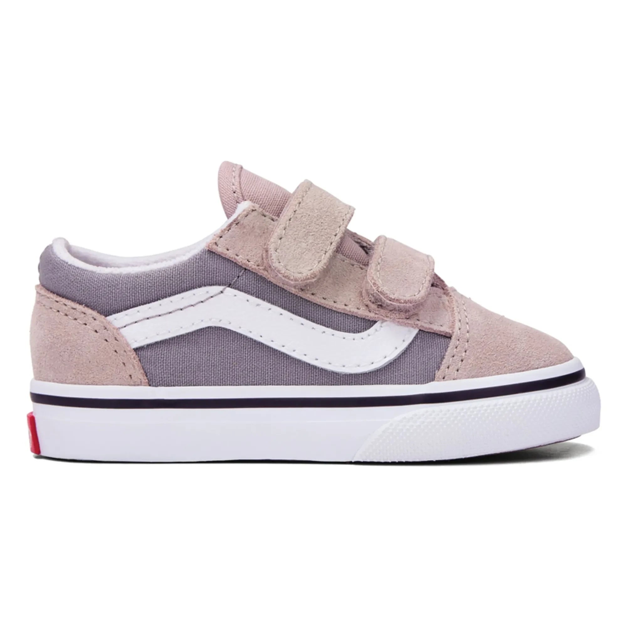 Vans - Zapatillas Old Skool V Bebé con Velcro | Gris