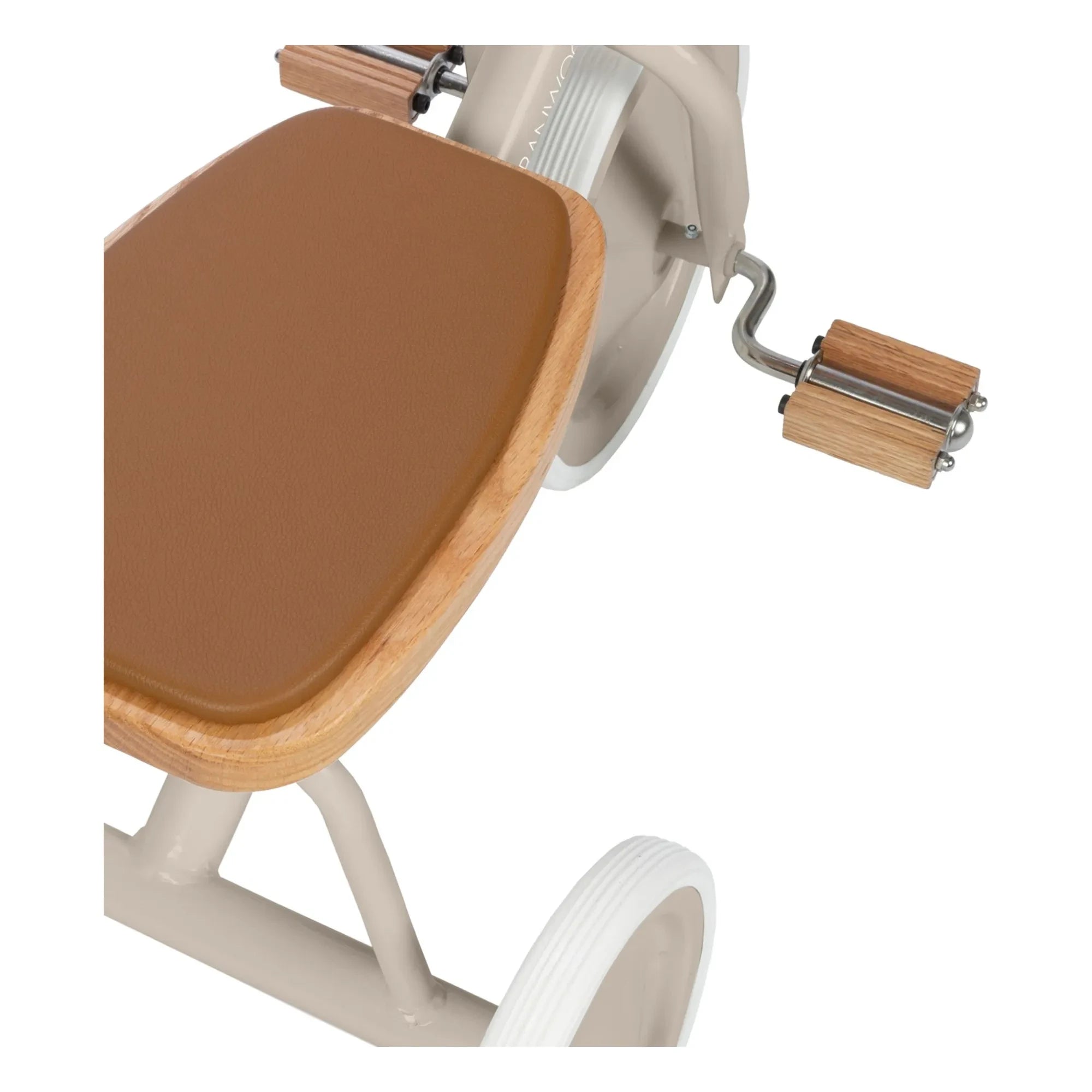 Banwood - Triciclo de metal y madera | Beige