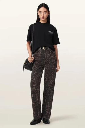 AllSaints DREAMER Camiseta de Algodón para Mujer