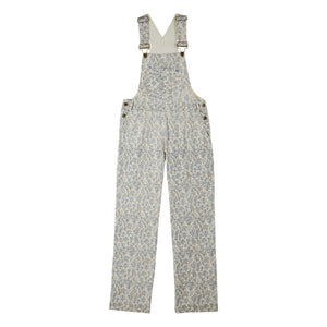Emile et Ida - Azul | Pelele de algodón con estampado floral