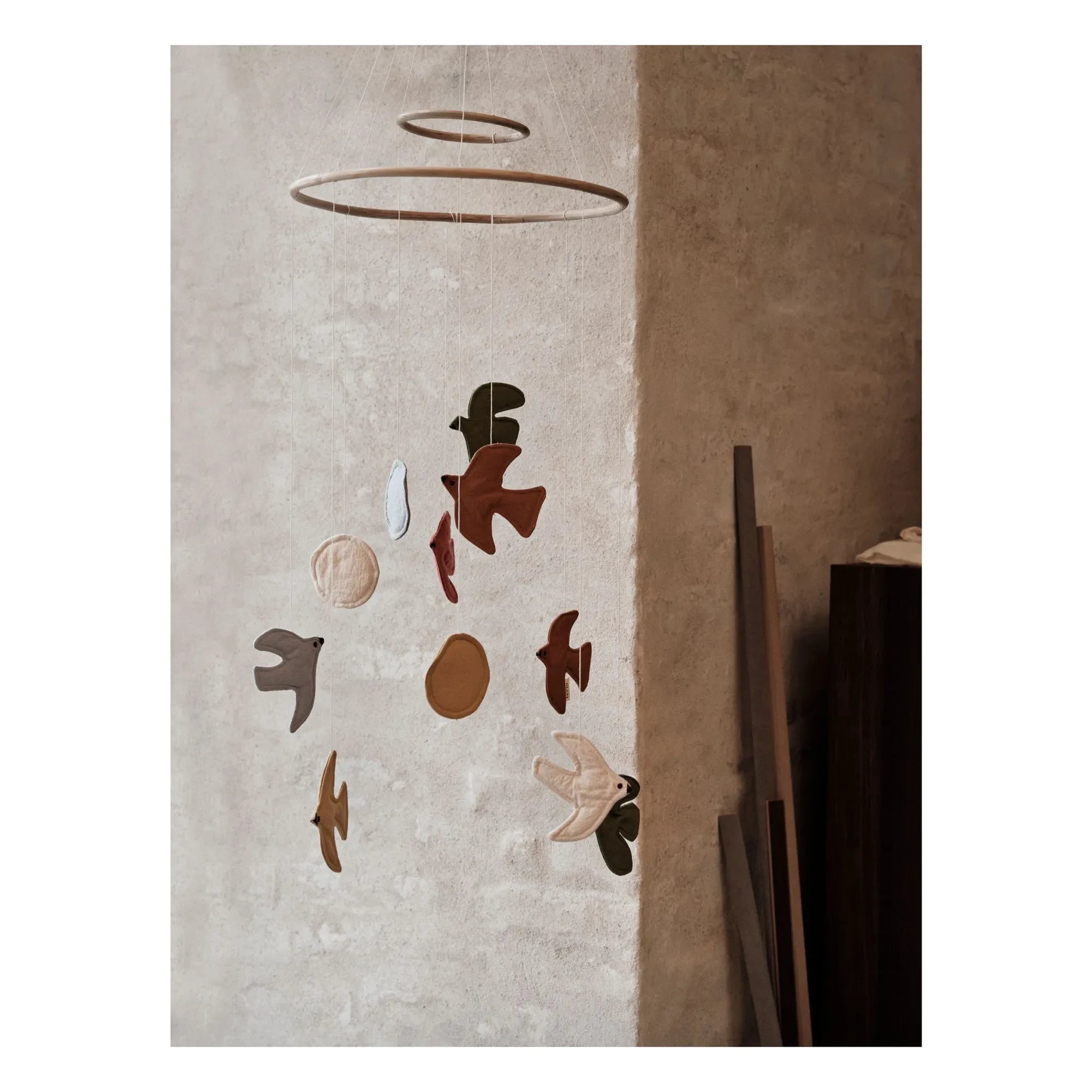 Ferm Living Kids - Móvil Swift Bird | Multicolor