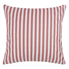 Nobodinoz - Funda de almohada Sheldon Stripes | Marrón