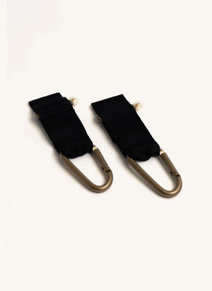 Konges Sløjd - Clips para Cochecitos de Bebé - Set de 2 | Negro