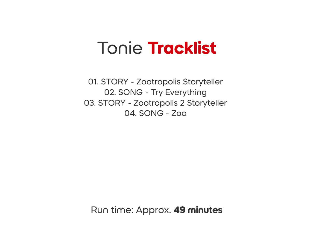 Tonies - Inglés Zootropolis - Clásicos de Disney