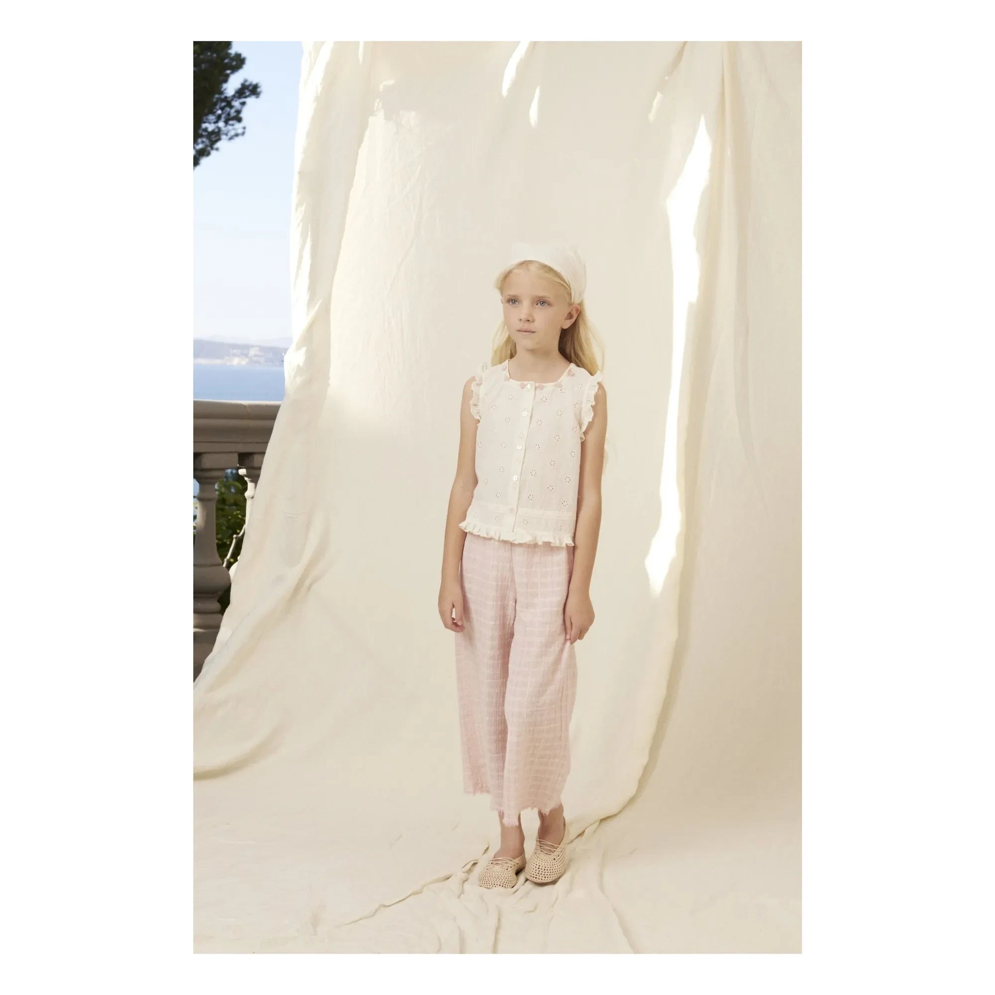 Bebe Organic - Pantalones Emma Kareli | Rosa pálido