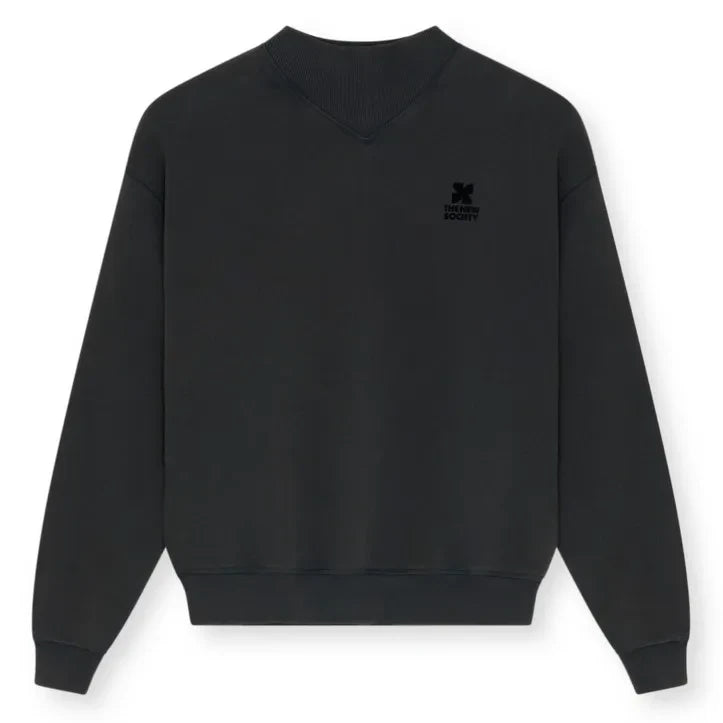 the new society - Sudadera con logo TNS | Gris carbón
