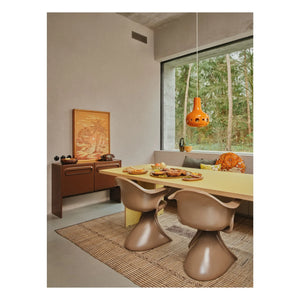 HKliving - Lámpara de techo colgante | Naranja