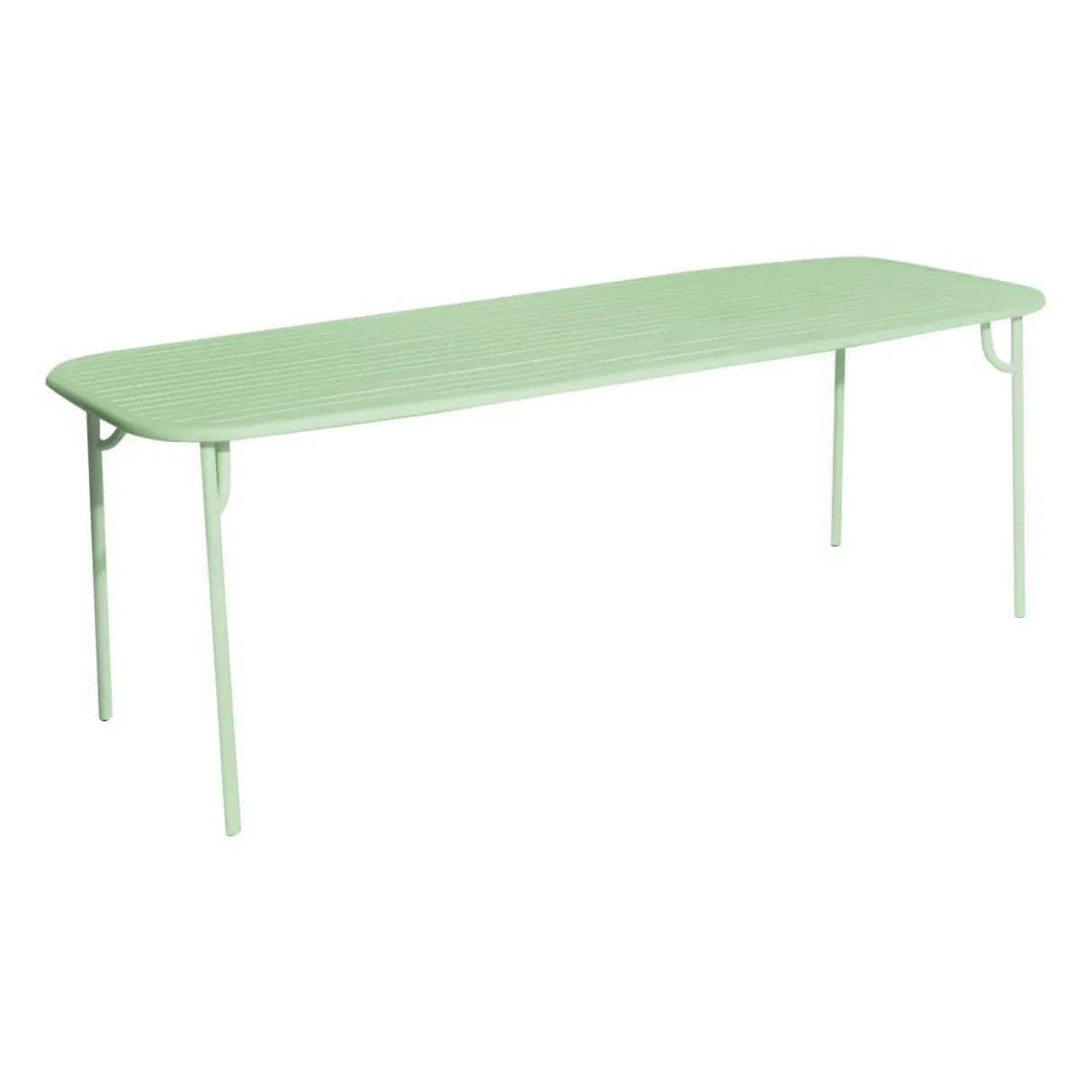 Fritura de pescado - Mesa rectangular para fin de semana | Verde claro