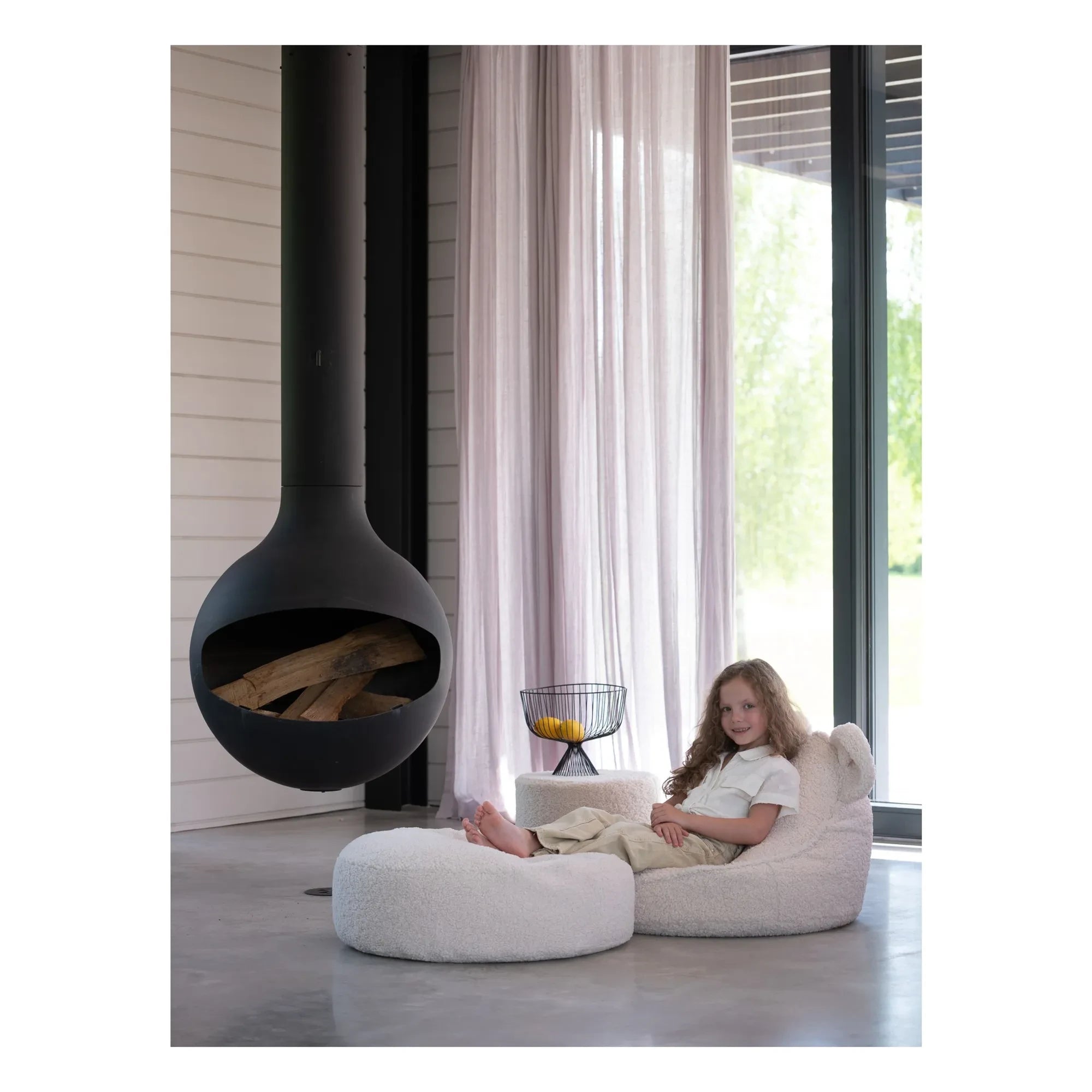 Wigiwama - Sillón Oso de Peluche | Crudo