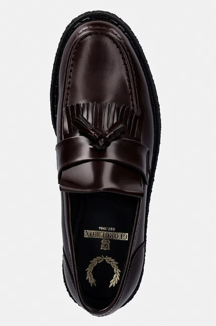 Mocasines de cuero para hombre Fred Perry