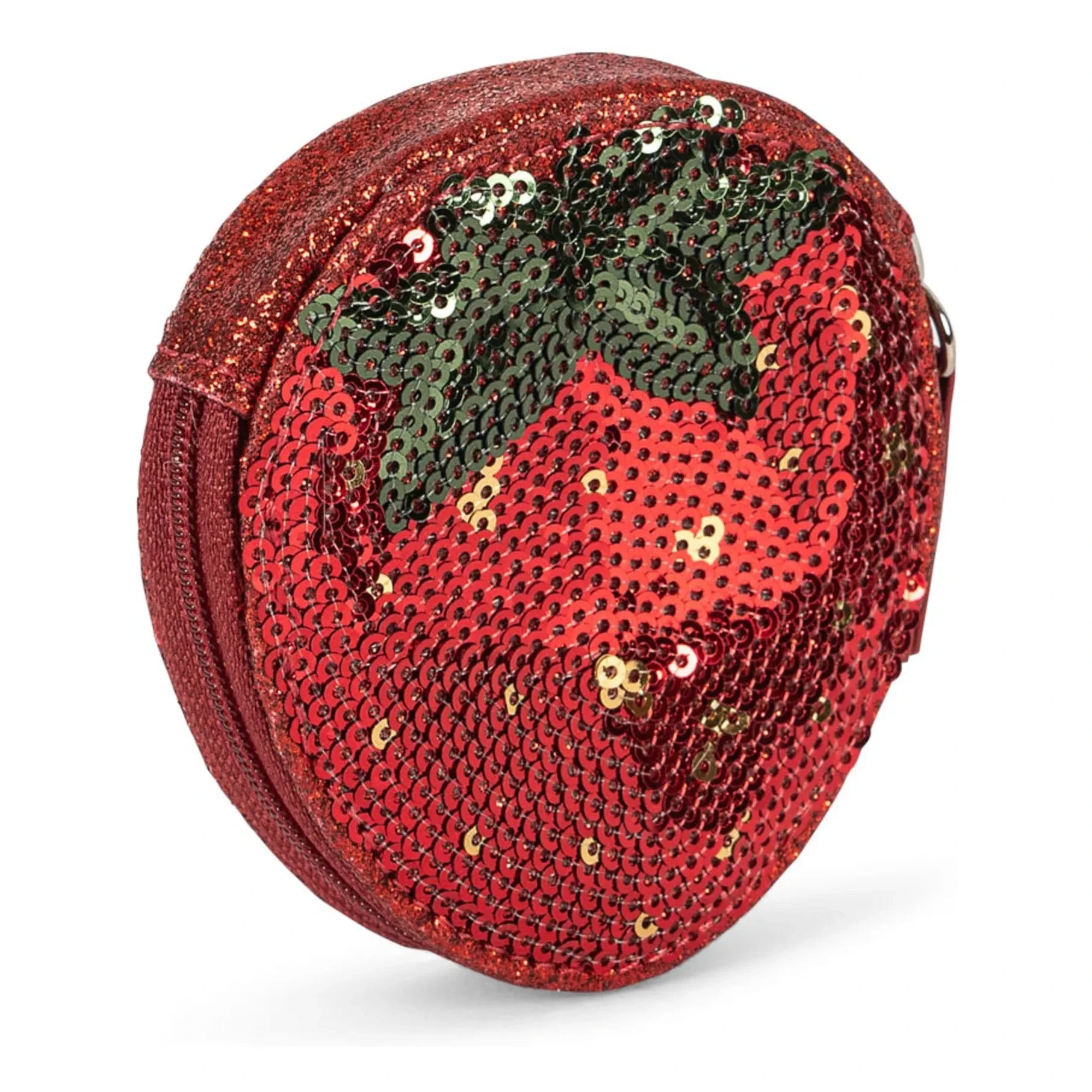 Konges Sløjd - Bolso con Lentejuelas de Fresa | Rojo