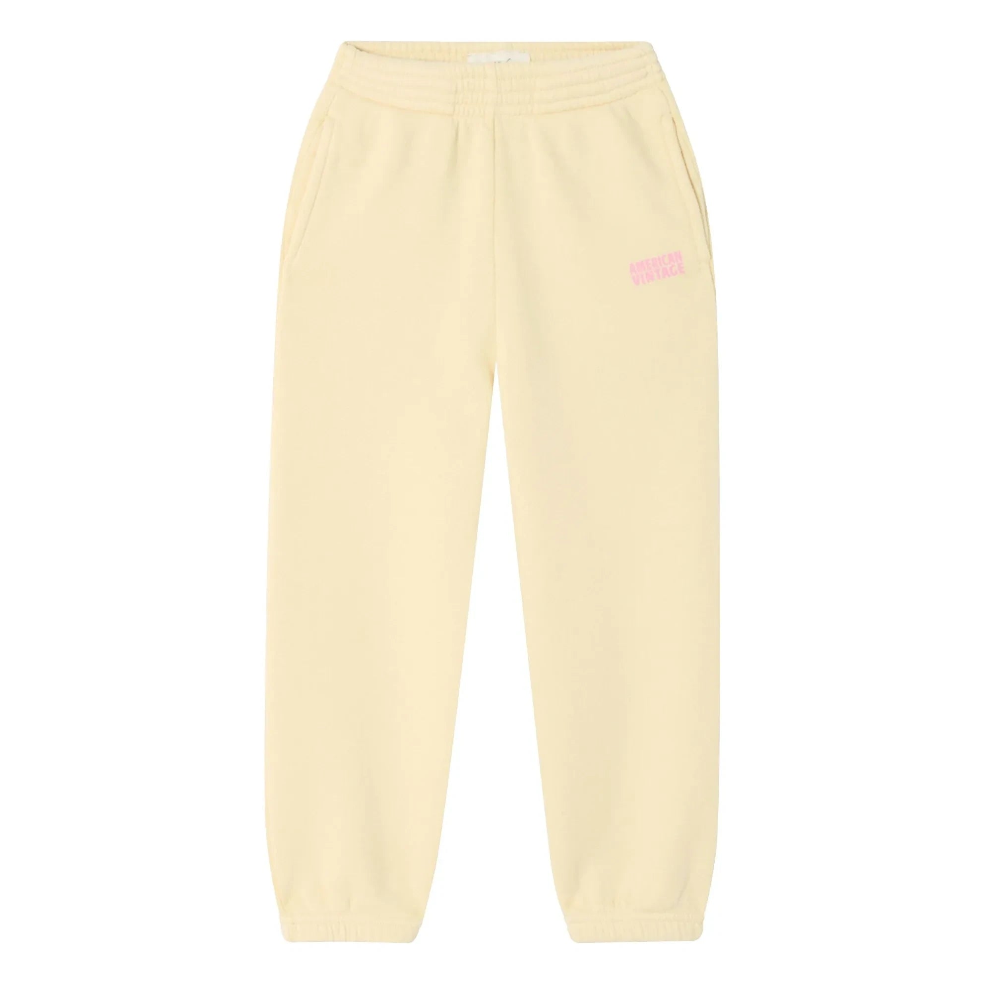 American Vintage - Jogger Izubird | Amarillo pálido
