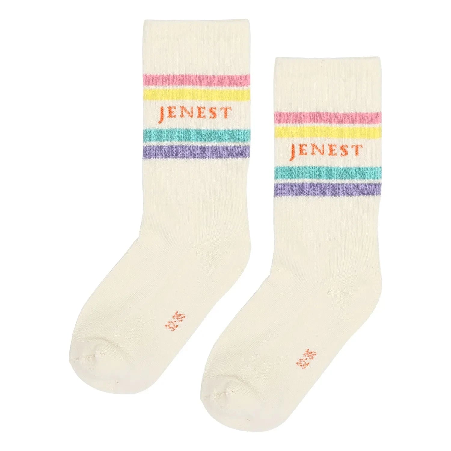 Jenest - Calcetines de algodón orgánico Jenest Sport | Crudo