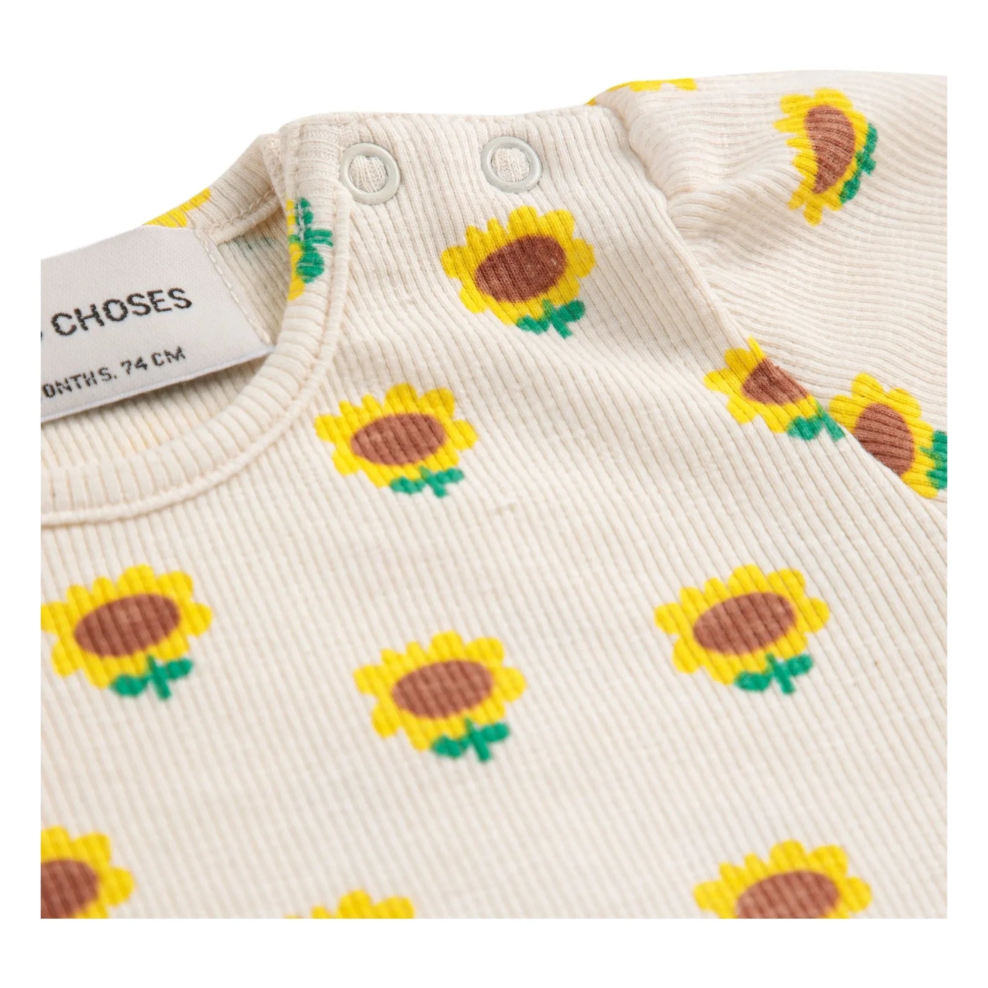 Bobo Choses - Camiseta Sunflower | Crudo