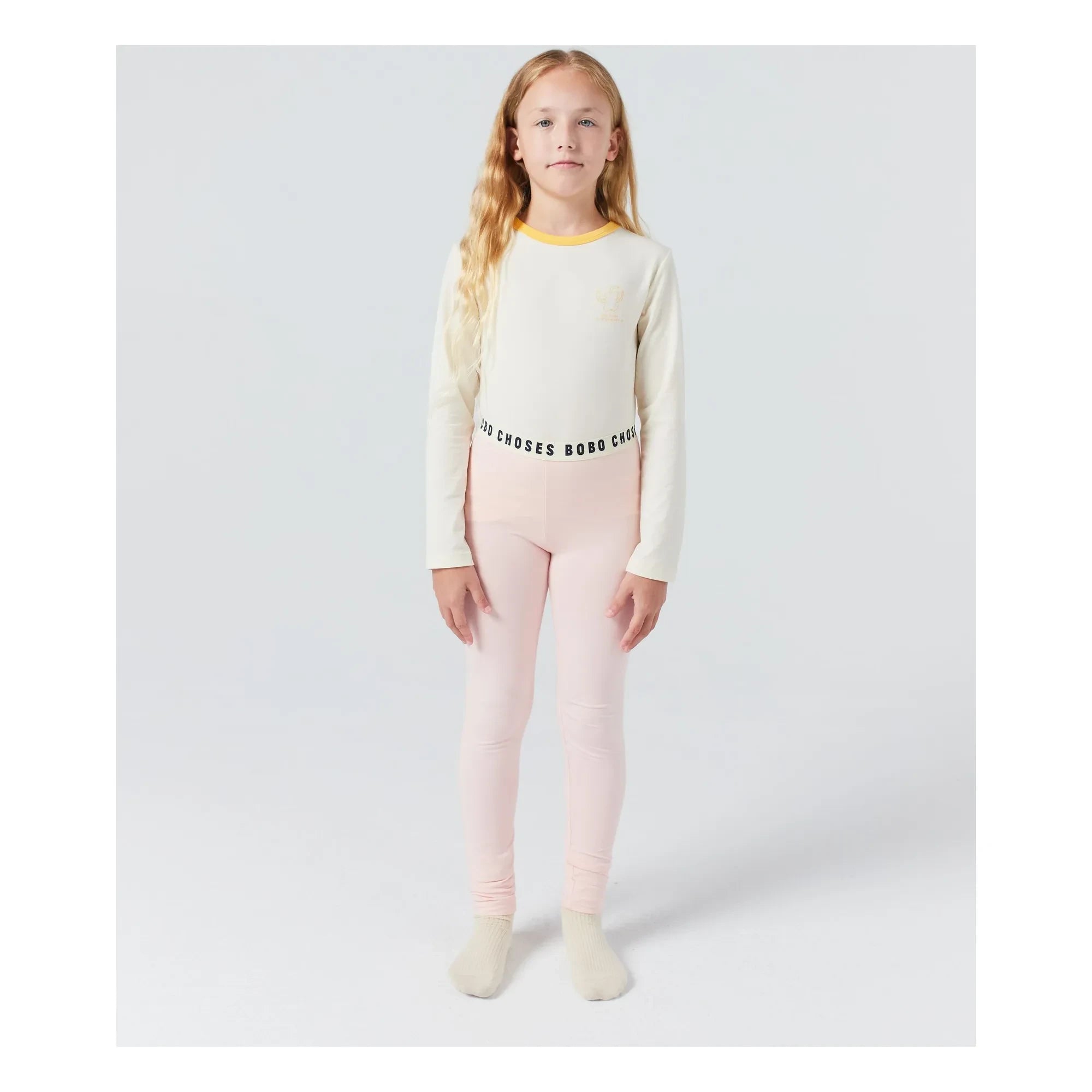 Bobo Choses - Pijama de modal verde y algodón orgánico | Rosa