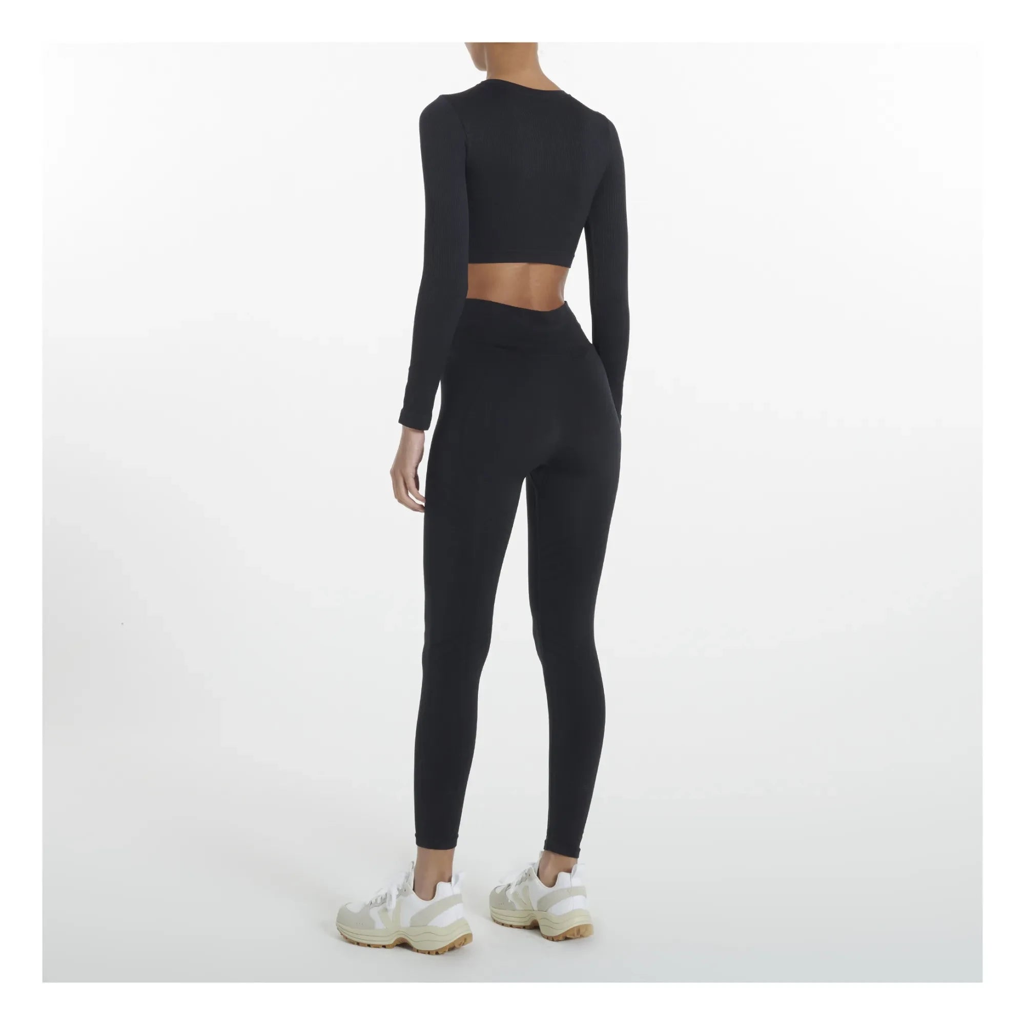PRISM² - Top de canalé Evoke | Negro