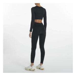 PRISM² - Top de canalé Evoke | Negro