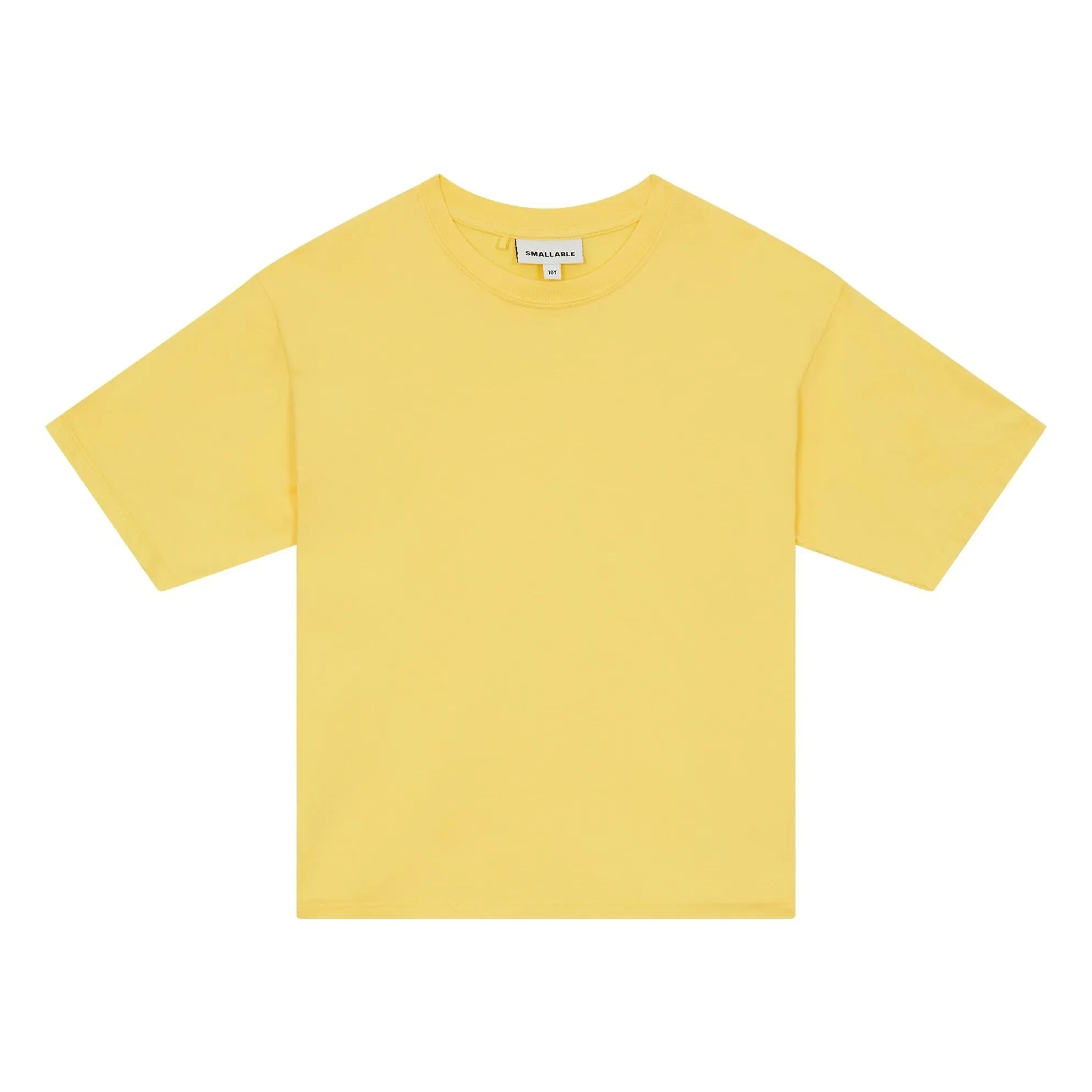 Smallable Kid - Camiseta Nils de algodón orgánico | Amarillo flúor