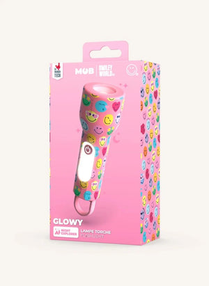 MOB - Glowy Linterna - MOB x Smiley World | Rosa