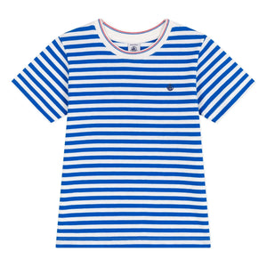 Petit Bateau - Camiseta de algodón orgánico Bipbip | Azul