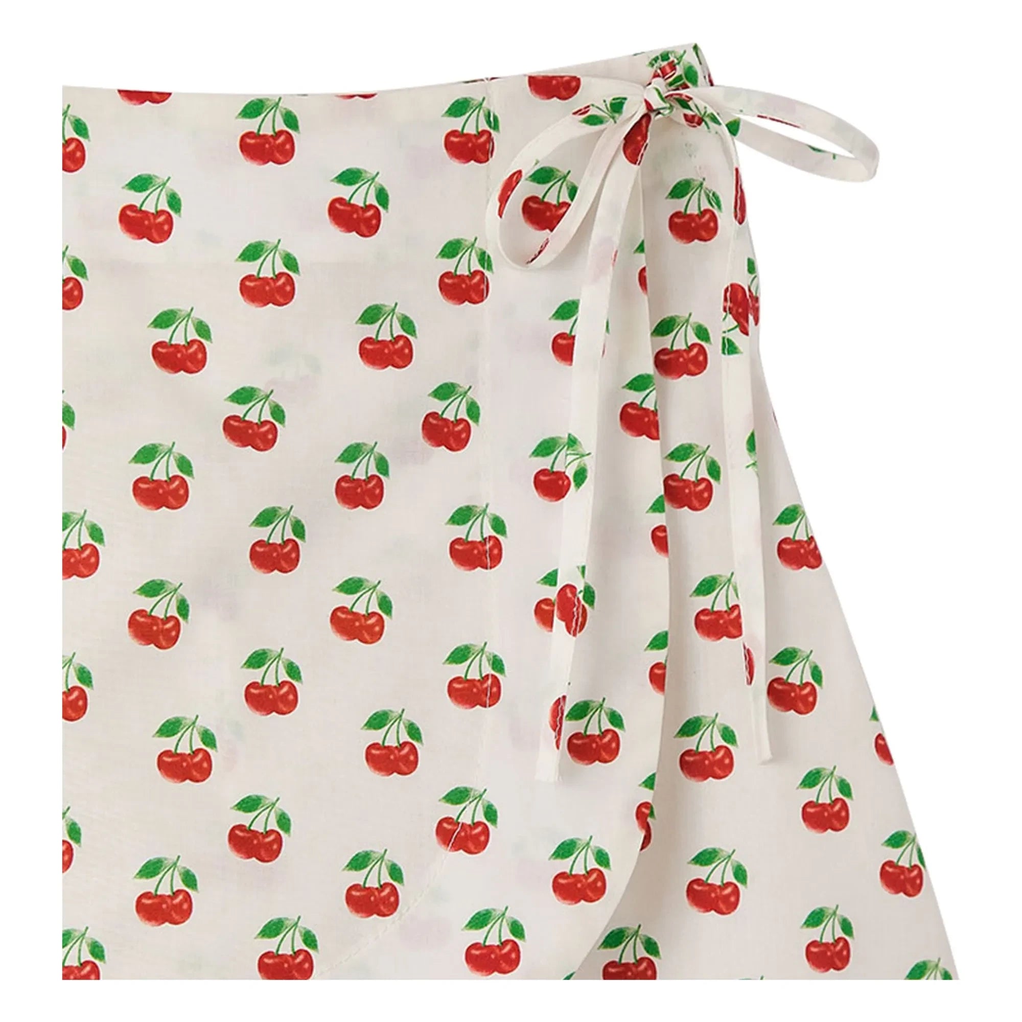 Fabula - Minifalda Cerises | Blanca