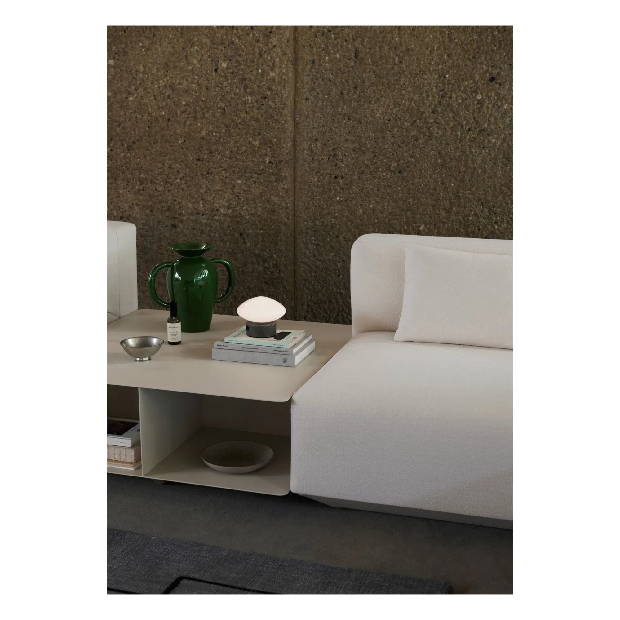 & Tradition - Develius EV3 mesa de centro, Edward van Vliet | Marfil