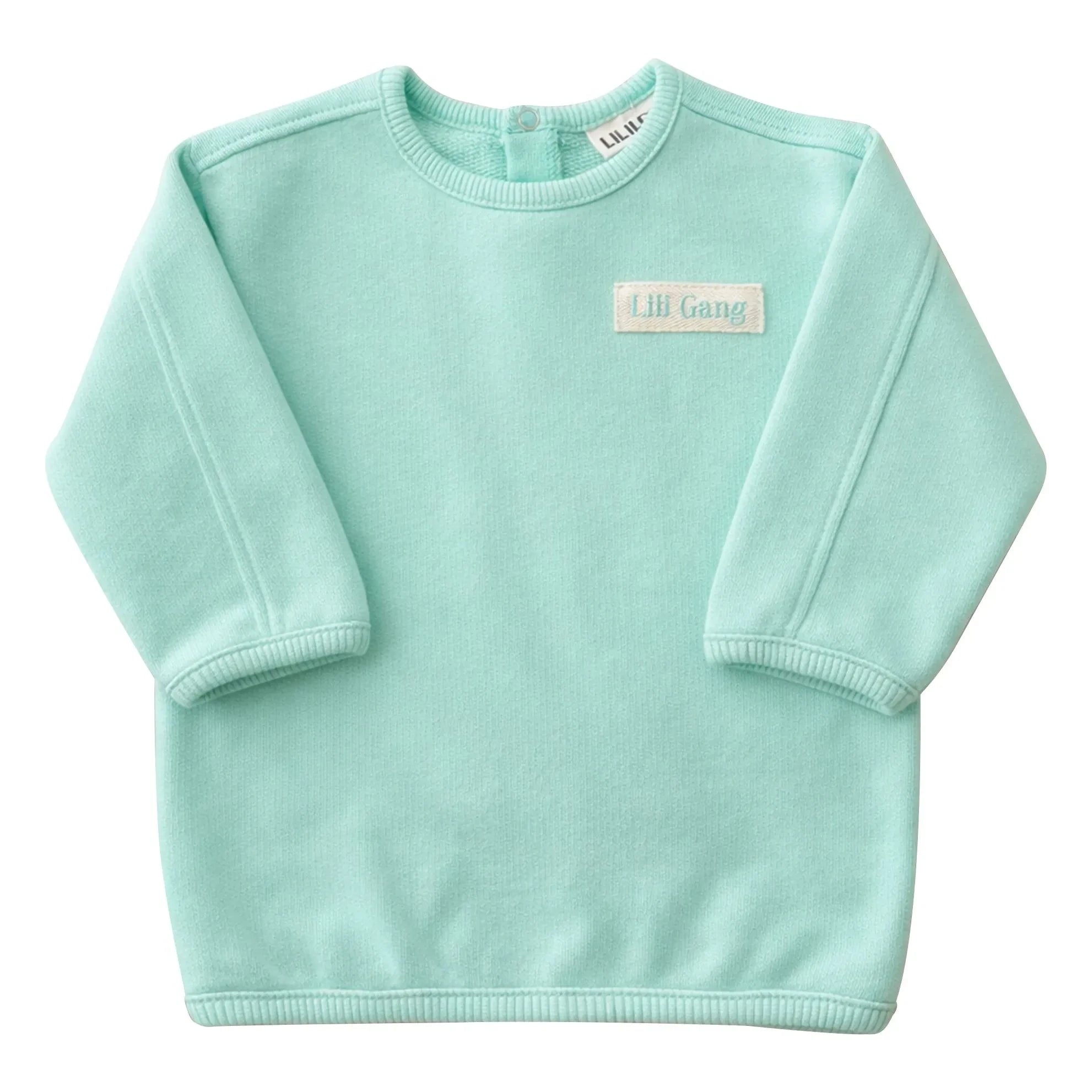 Lililotte - Sudadera de algodón orgánico Solal | Verde Menta