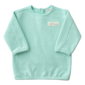 Lililotte - Sudadera de algodón orgánico Solal | Verde Menta