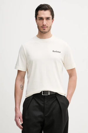 Camiseta de algodón Barbour