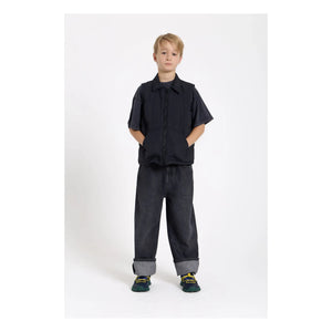 Finger in the nose - Snowshirt Genuine Down Chaleco sin mangas | Negro