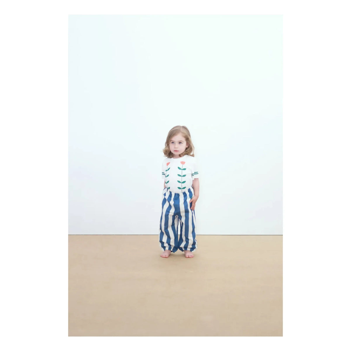 Tinycottons - Body Rosas de Algodón Orgánico | Blanco