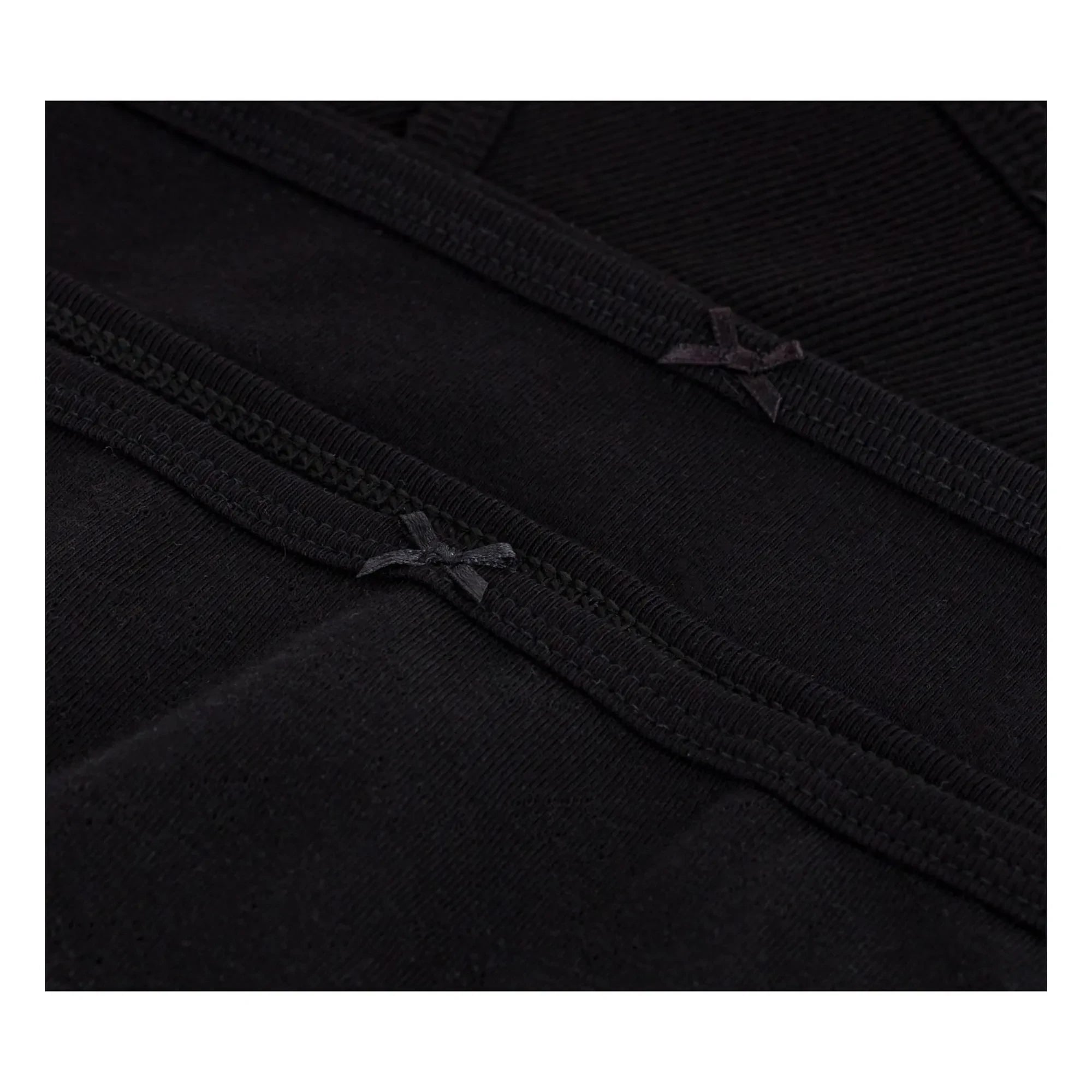 Petit Bateau - Set de 3 Braguitas de Algodón Orgánico | Negro