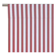 Nobodinoz - Cortina de gasa de algodón Wendy Stripes | Marrón