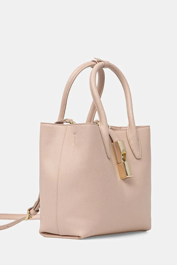 Bolso cruzado de piel Furla Goccia S Tote Base 22 para mujer