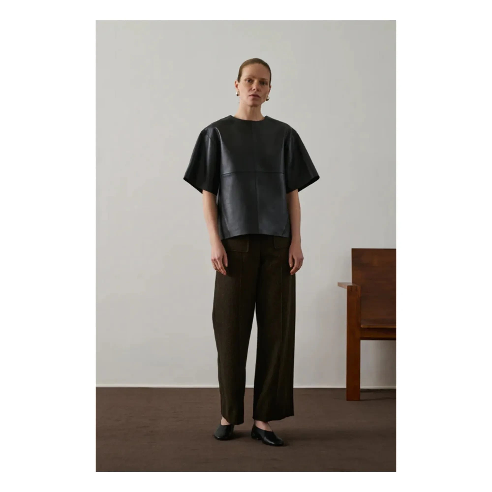 Soeur - Pantalones Harry Laine Vierge | Caqui oscuro