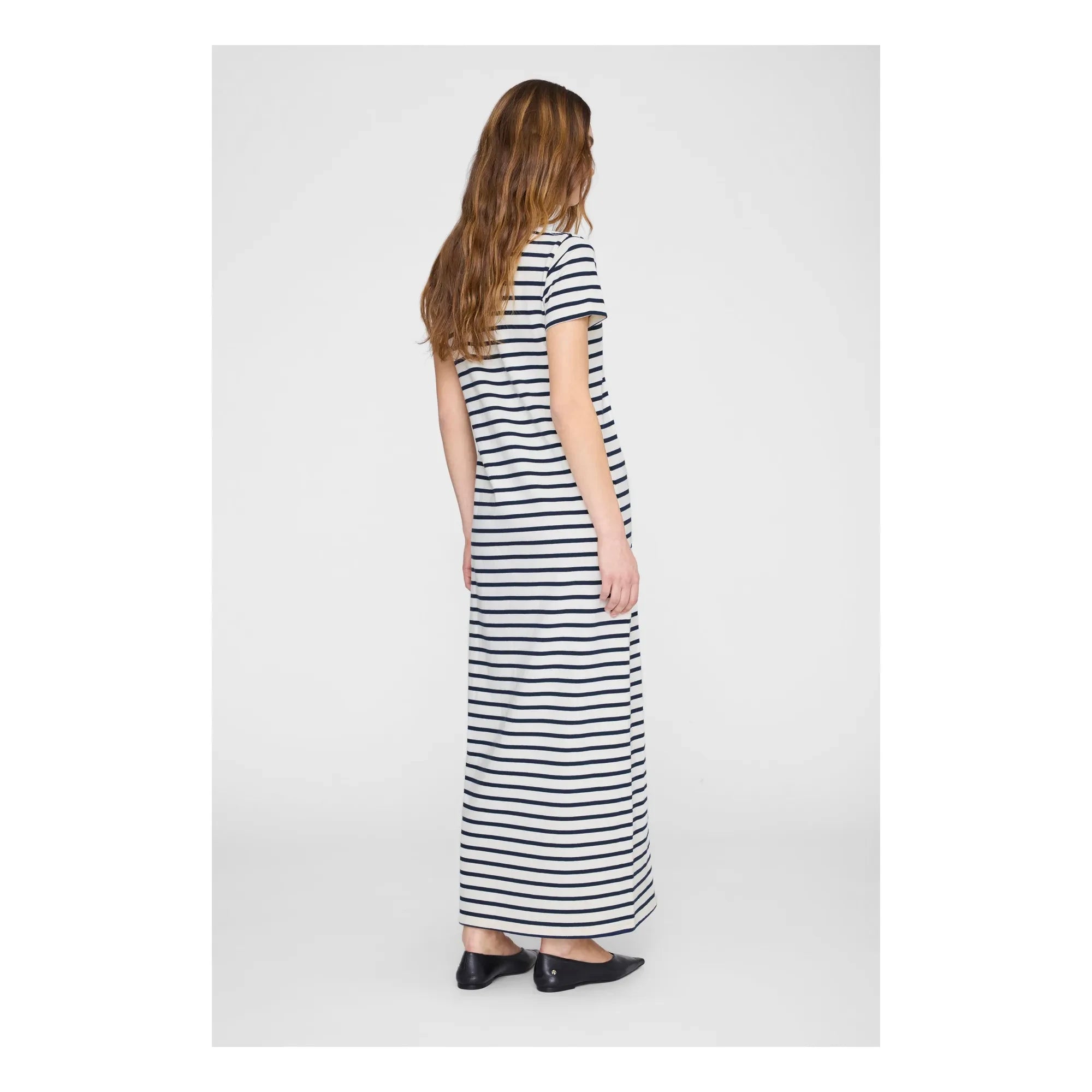Anine Bing - Vestido a Rayas Wynne | Azul