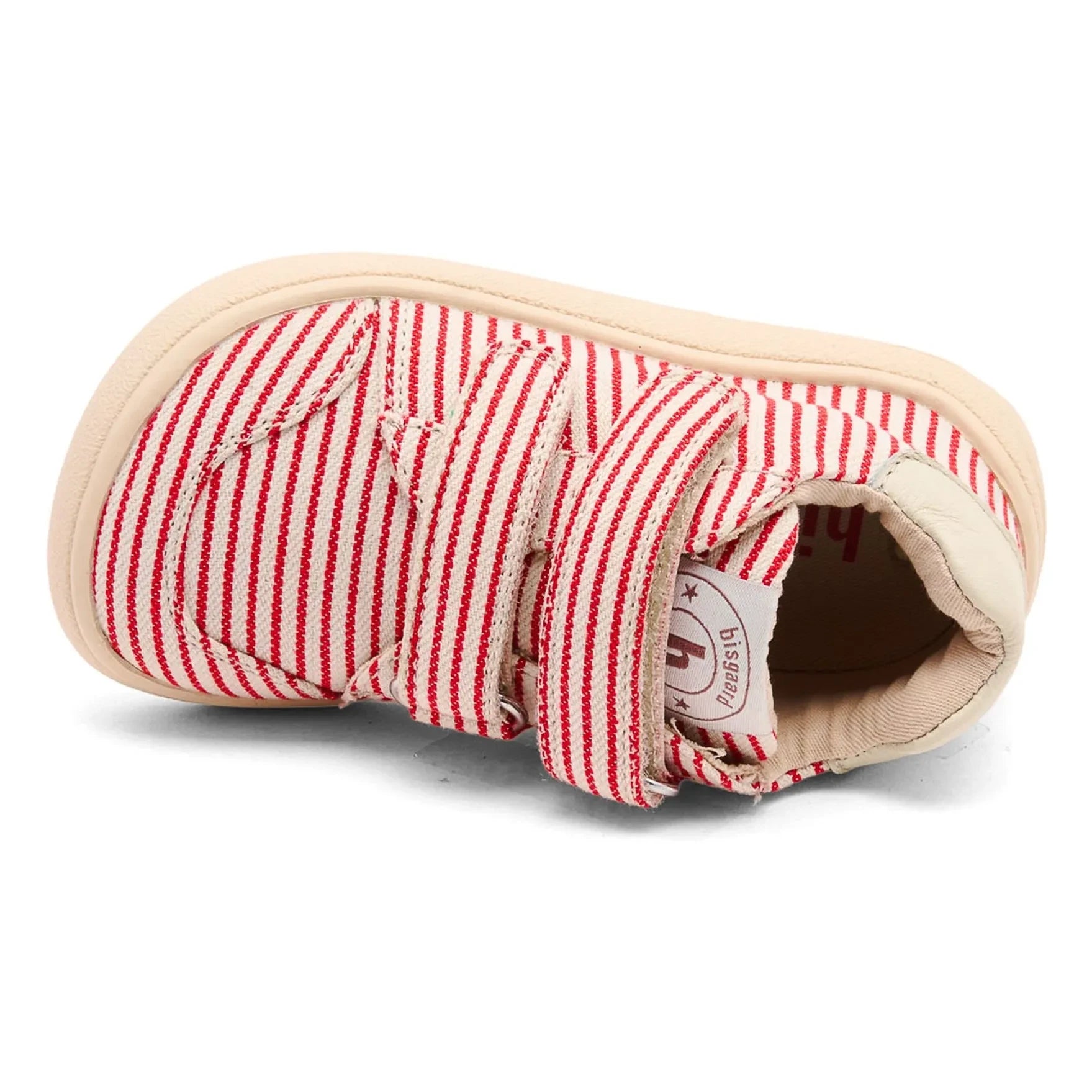 bisgaard - Zapatillas con estampado de rayas | Rojo
