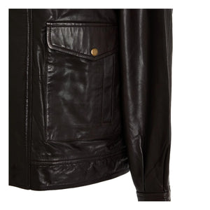 BELLEPIECE - Chaqueta de Cuero Edgar | Marrón