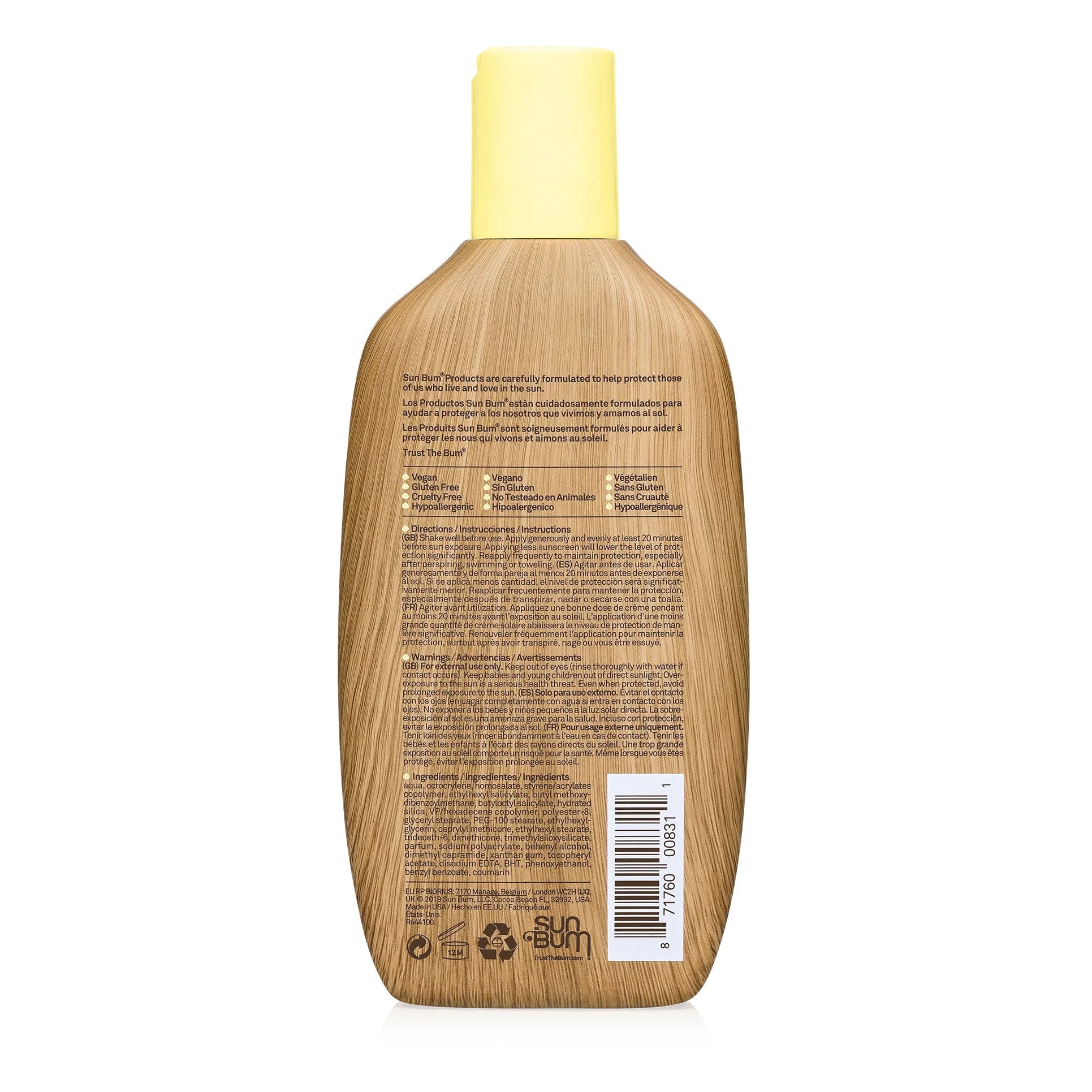 Sunbum - Protector solar corporal original SPF50 - 237ml